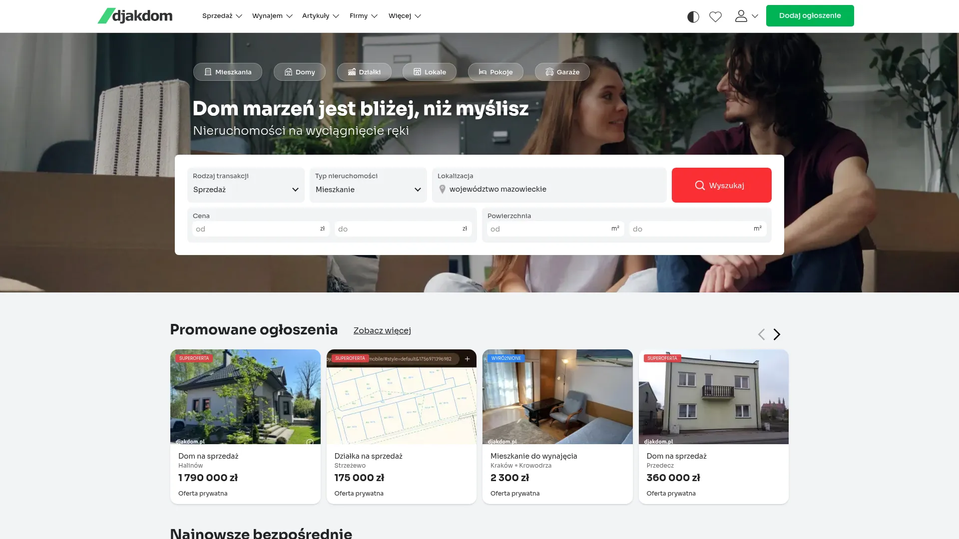 Podgląd strony